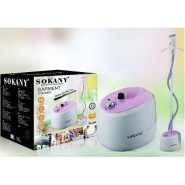 Sokany Vertical Garment Steamer Water Capacity 2.0L Electric Pump 2.0Bar 1800W- White.