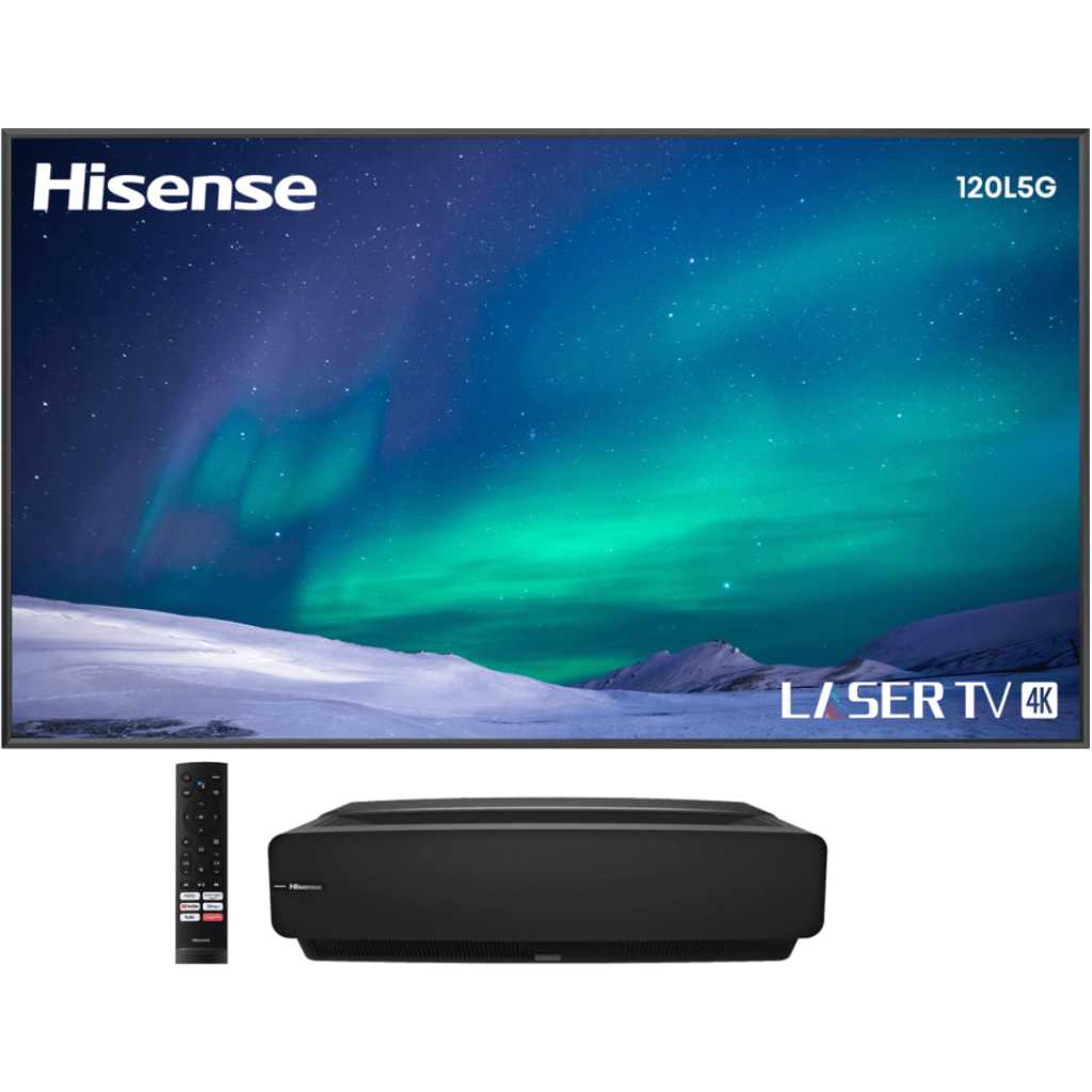 Hisense 88 Inch Laser TV HE88L5V – 4K Smart TV, X-Fusion™ Laser Light Source, Tuner Built- in, Dolby ATMOS Audio, Powered by VIDAA OS