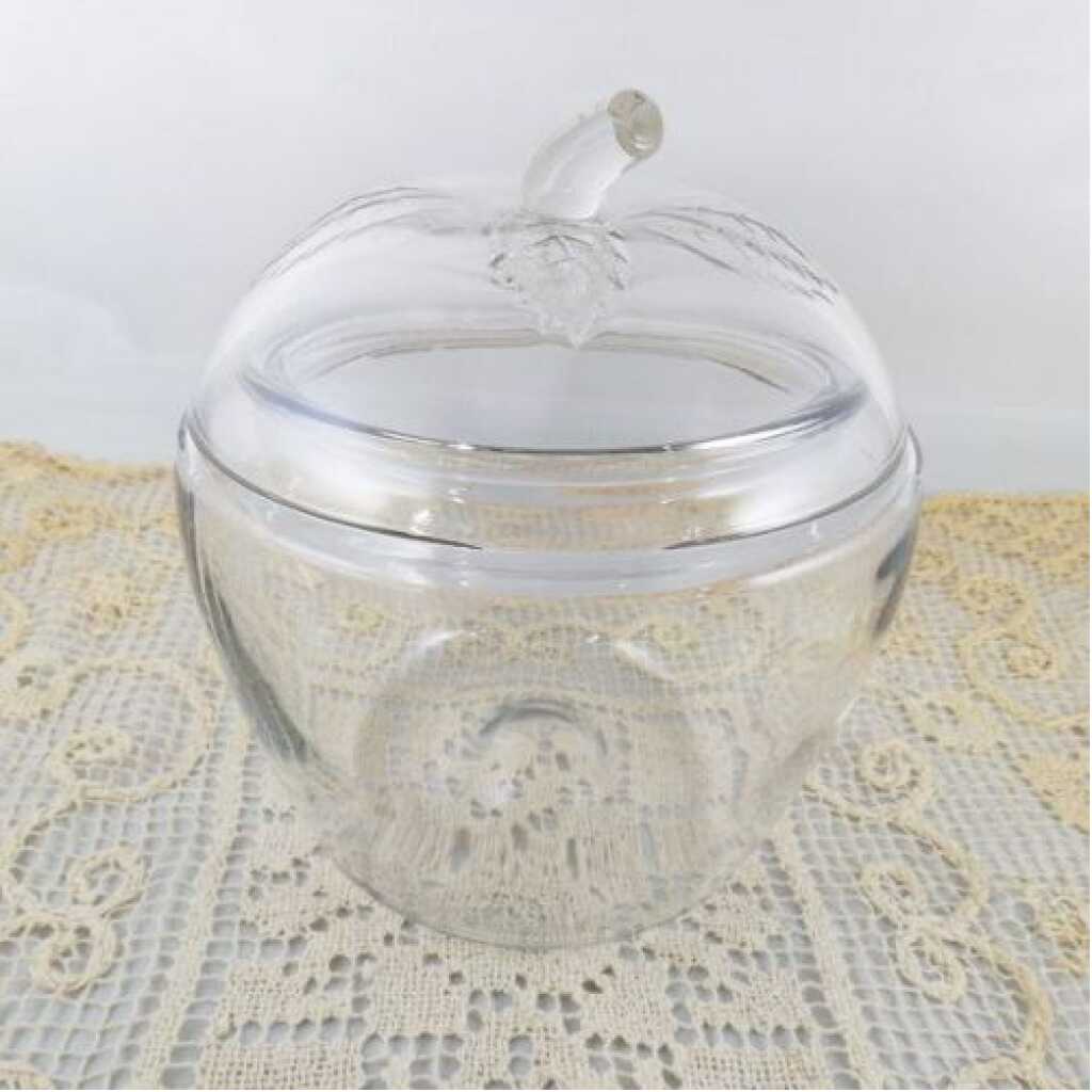 Glass Sugar Bowl Dish - Colorless