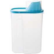 2.5 Litre Food Plastic Storage Grains Cereal Container, Blue Food Dispensers TilyExpress