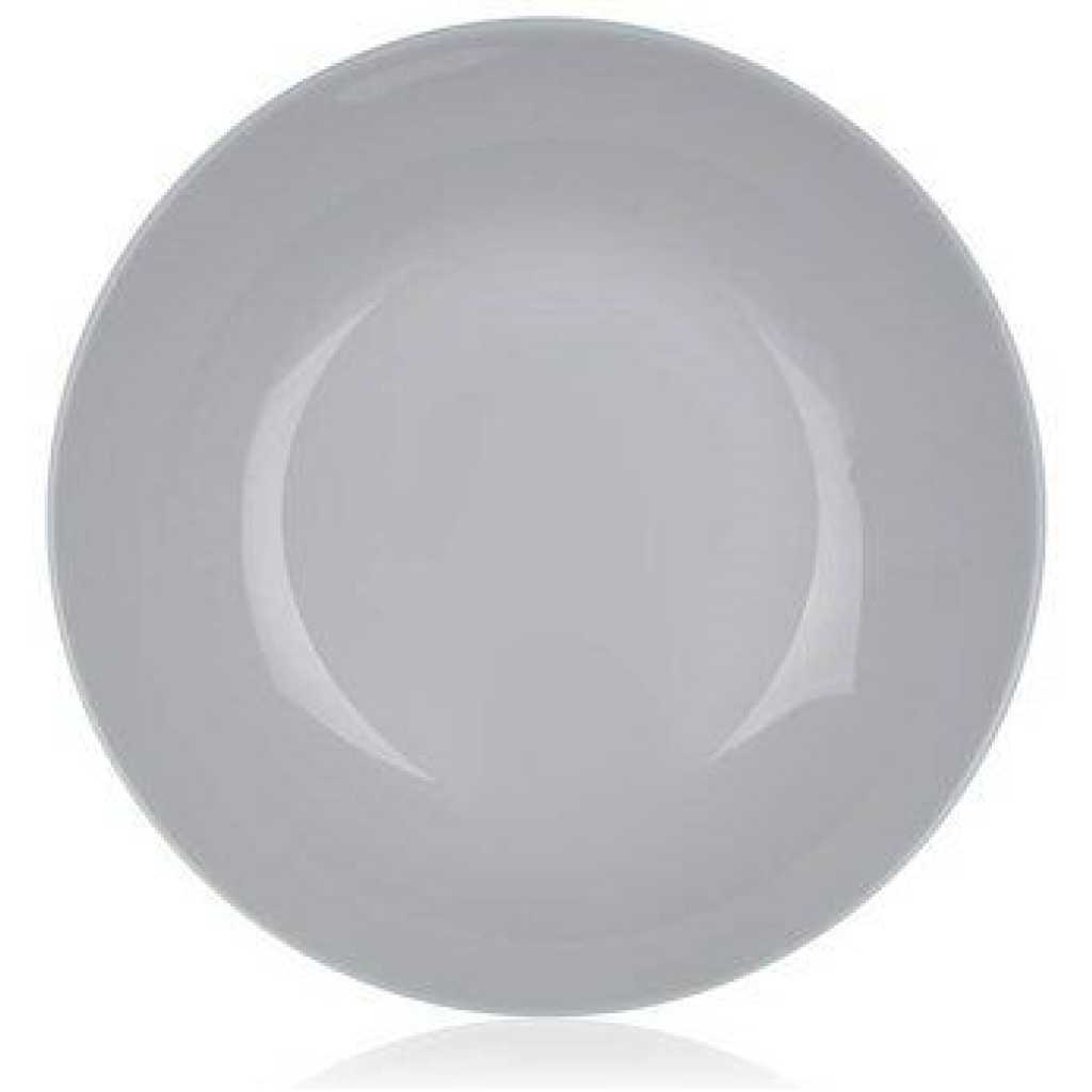 Luminarc 6 Pieces Of Luminarc Round Plain Bowl Soup Plates -White