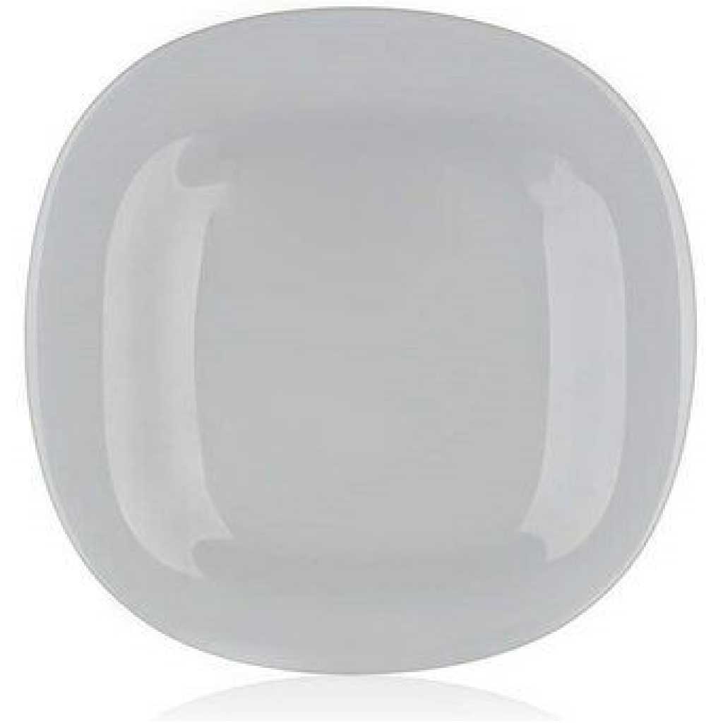 Luminarc 6 Pieces Of Luminarc Square Plain Design Side Plates - White