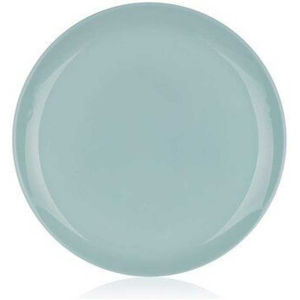 Luminarc 6 Pieces Of Luminarc Round Plain Design Dinner Plates - Green.