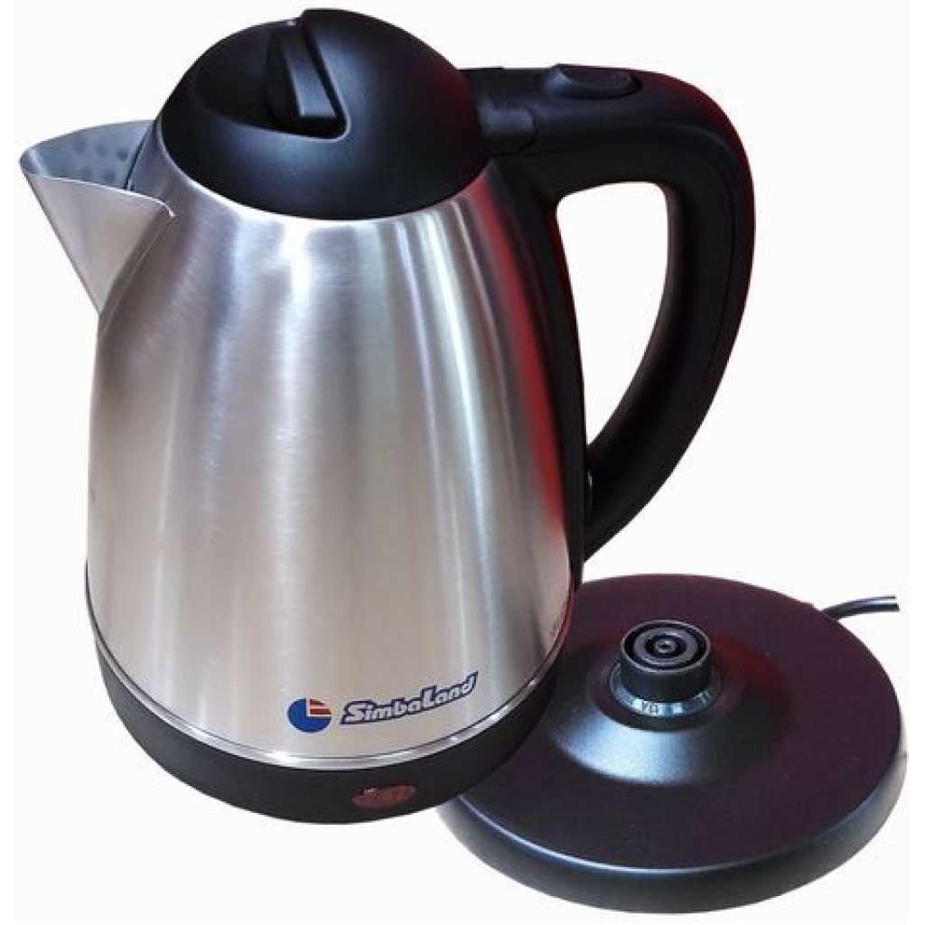 Simbaland Electric Kettle GK-119S, 1800W, 1.8L, Stainless Steel 304 Body