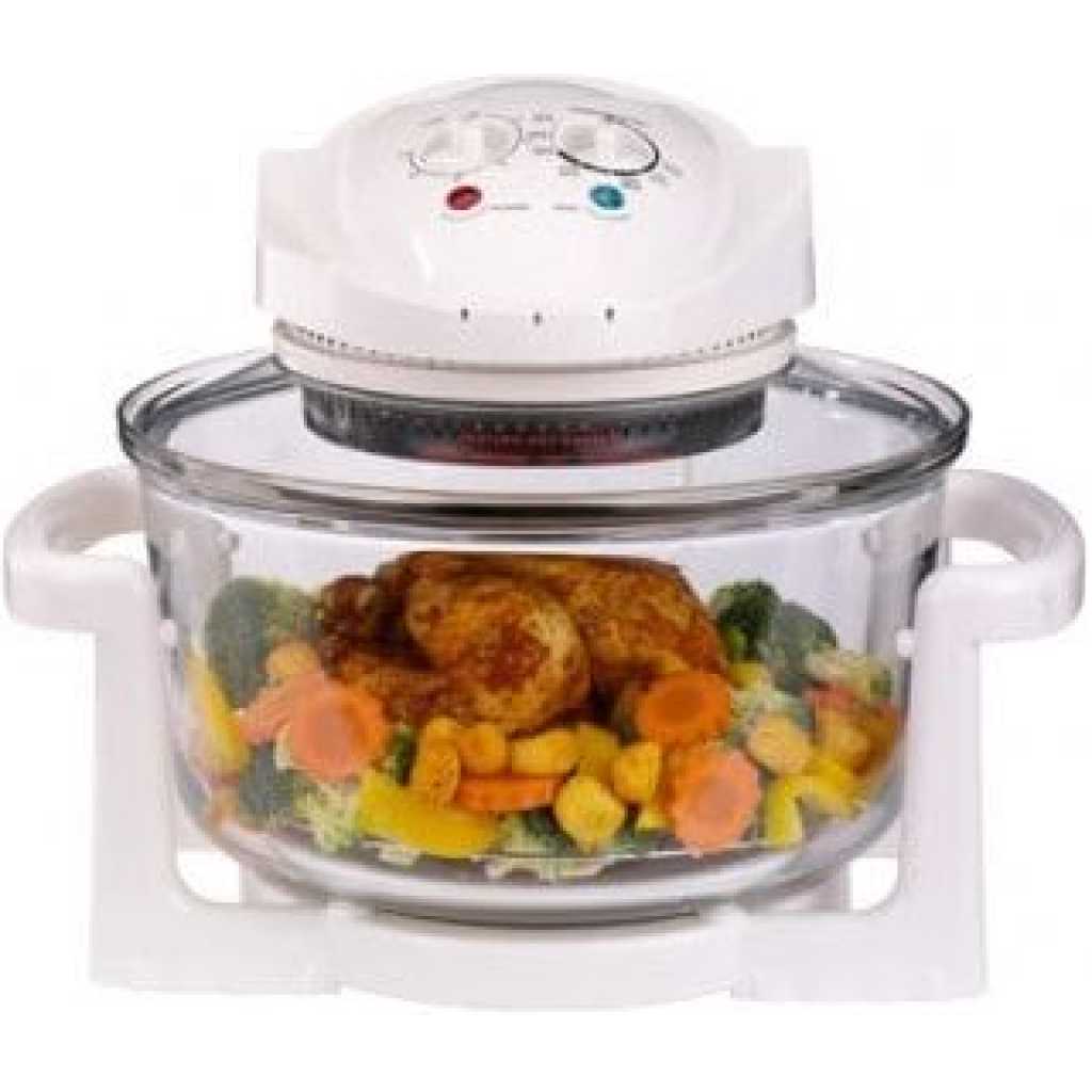 Sonifer 8 in 1 Halogen Microwave Oven Black 13L - Black, White