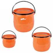 Daydays 3 Pc Insulated Lunch Box Food Warmer Jar Storage Container – Multi-colours Lunch Boxes TilyExpress