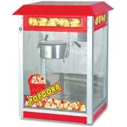 Commercial Electric Popcorn Maker Machine Movie Popcorn 1300W - Roof Top - Multi-colour