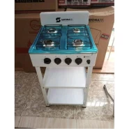 Sayona SGB-4464 Gas Stove With Stand – Silver Gas Cook Tops TilyExpress