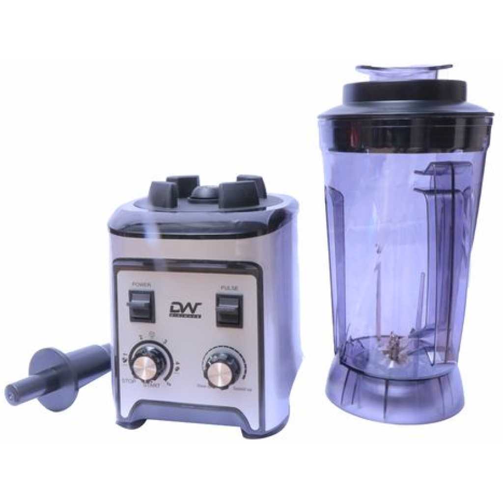 Digiwave DWBL - 1113T 4.0L, 2600W High-Speed Commercial Blender With Timer function - Silver