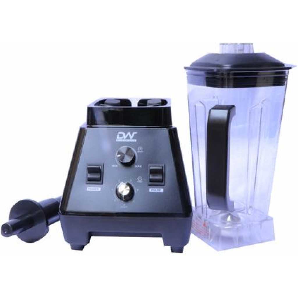 Digiwave DWBL - 1118T 2.0L Jar with Timer Speed Commercial Blender - Black