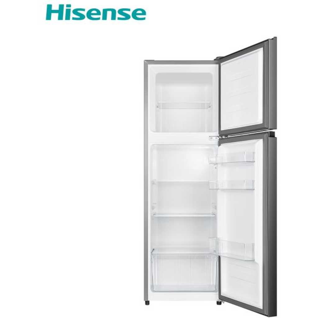 Hisense 200 - Litres Fridge RD-20DR; Top Mount Freezer, Defrost Refrigerator - Silver