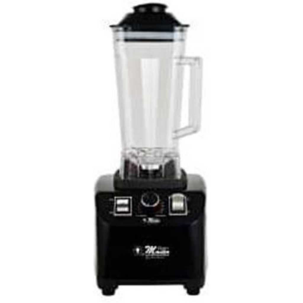 Electro Master EM-BL-1351 Heavy Duty Blender, 2000W 2.0L, 15 Speeds With Pulse Function - Black/White