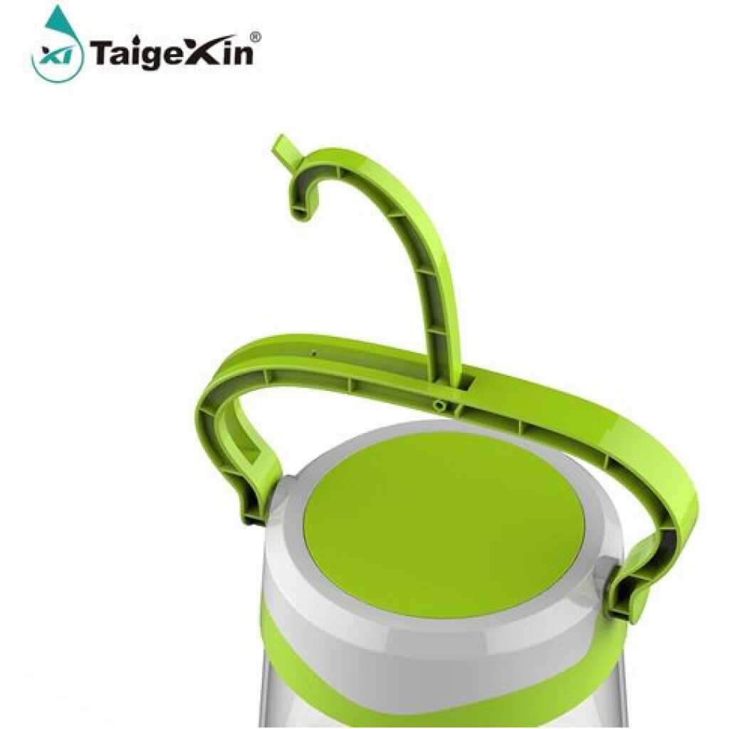 Led Emergency Rechargeable Solar Lamp Lantern - Green