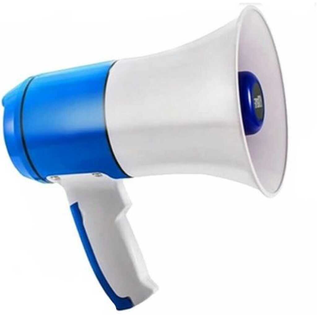 Loudspeaker Megaphone With Recording Reading Advertising Hawker- Multi-colour