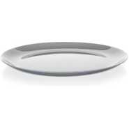 Luminarc 6 Pieces Of Luminarc Round Plain Design Dinner Plates - Grey.