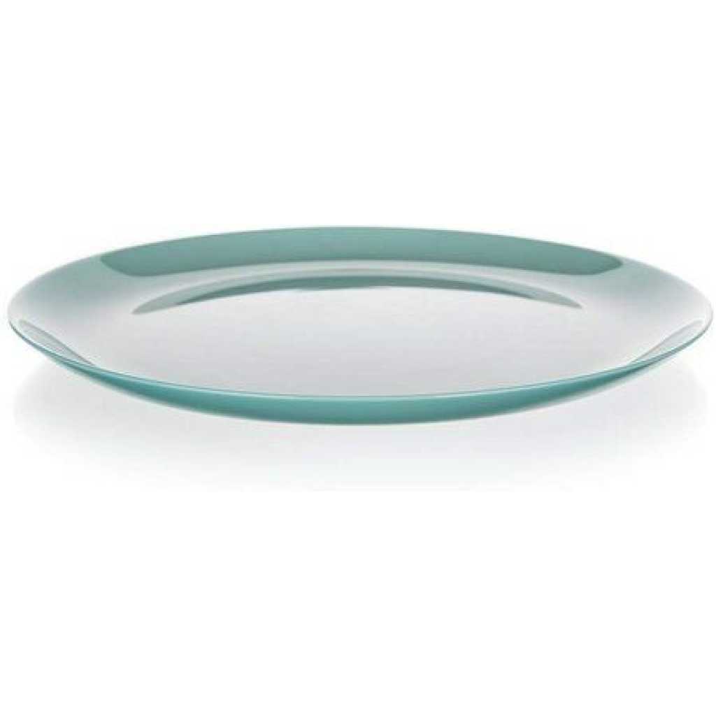 Luminarc 6 Pieces Of Luminarc Round Plain Design Dinner Plates – Green. Plates TilyExpress 5