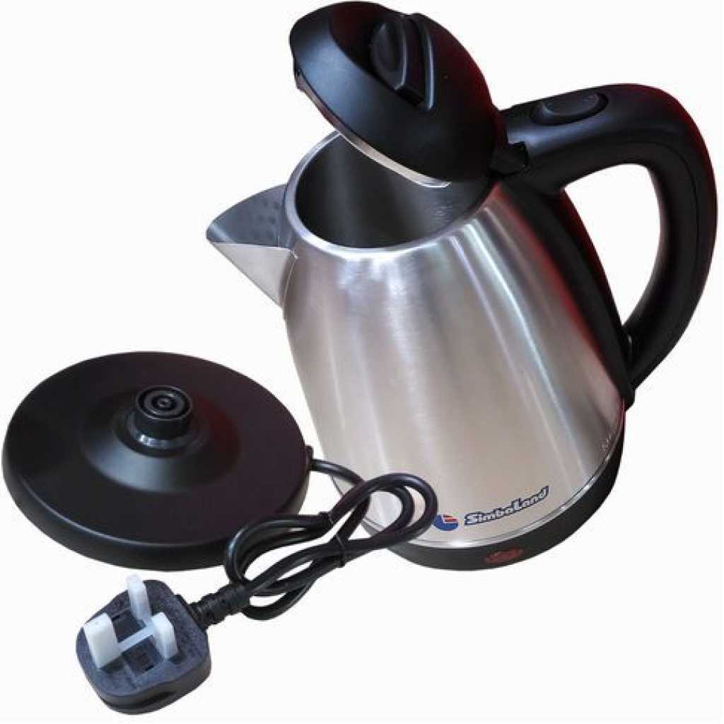 Simbaland Electric Kettle GK-119S, 1800W, 1.8L, Stainless Steel 304 Body