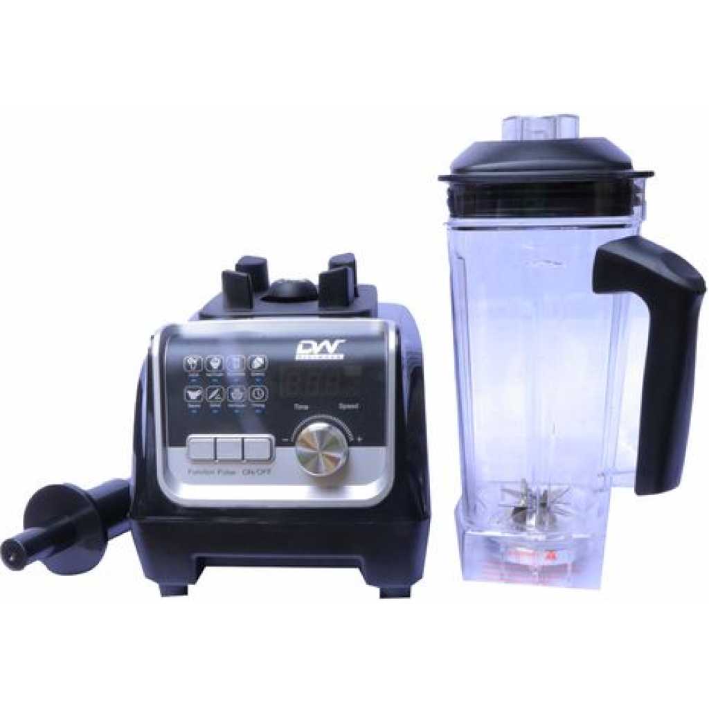 Digiwave DWBL-1112 2L Digital Commercial Blender With Timer - Black