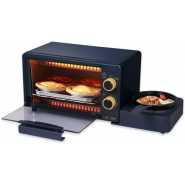 AVINAS Electric Breakfast Maker Multifunction Boiler Frying Pan Mini Oven – Black. Kitchen Utensils & Gadgets TilyExpress