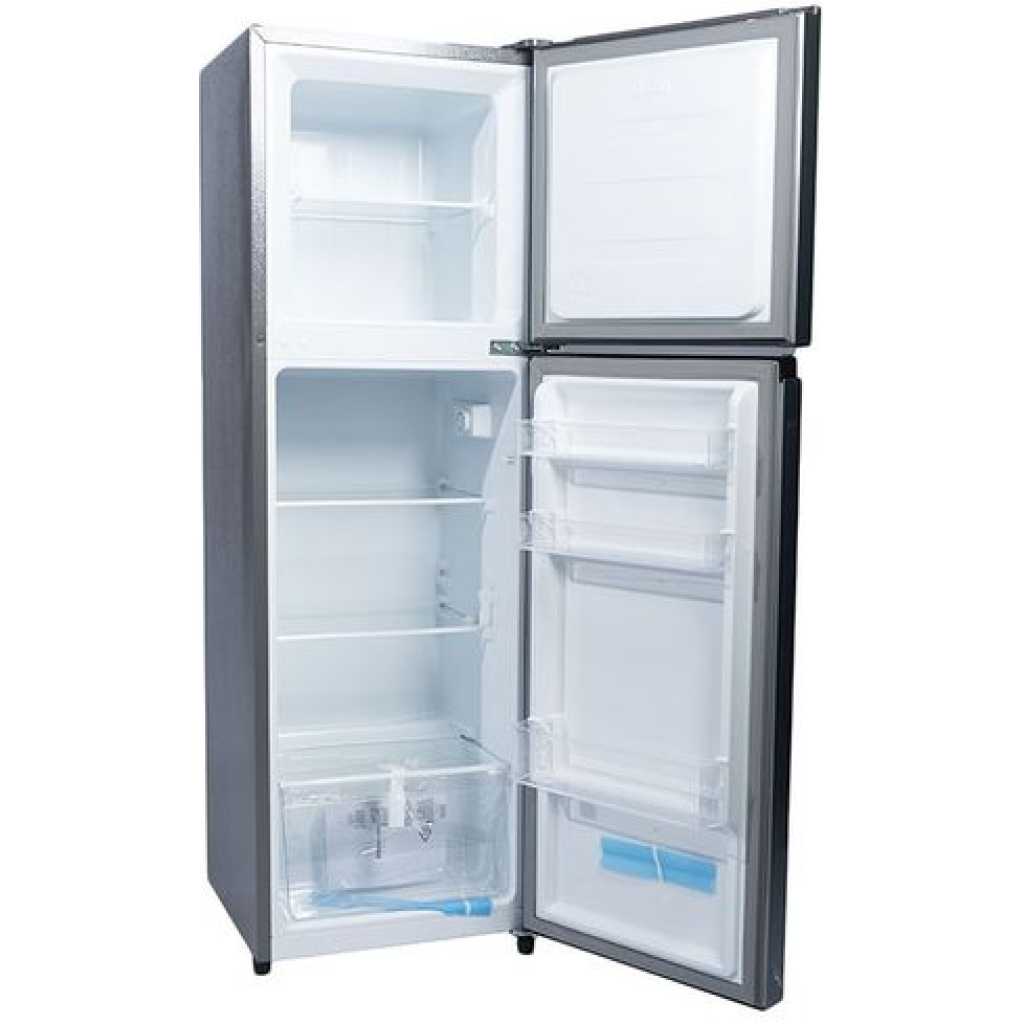 Hisense 200 - Litre Fridge, (Net 154L) RD20DR4SAS1 Double Door Defrost Refrigerator, Energy Class A+ - Silver