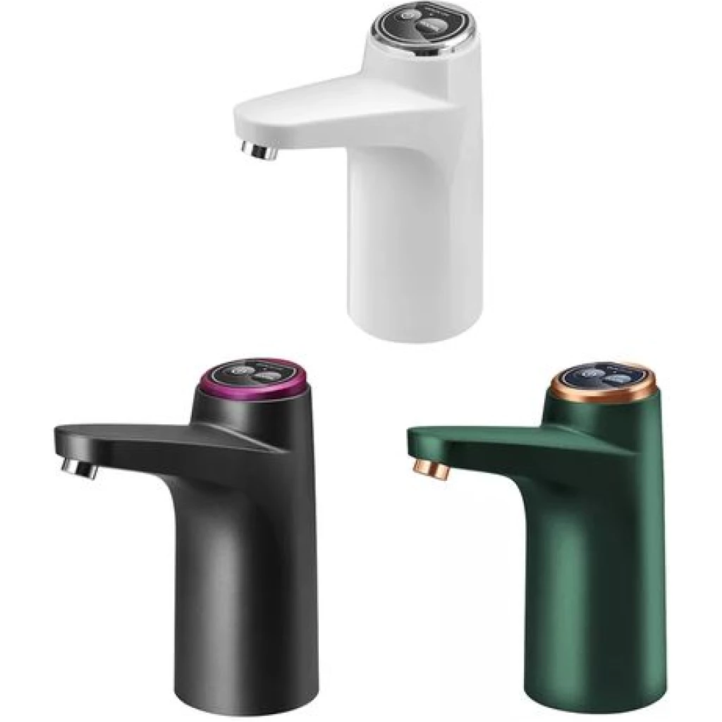 Smart Touch Switch Intelligent USB Rechargeable Water Pump Bottle Dispenser - Multi-colours