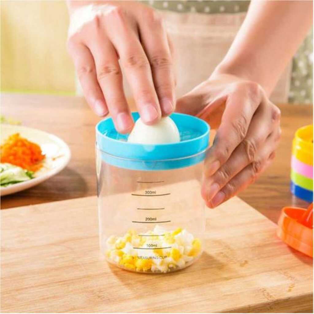 8-in-1 Kitchen Tool Set Multipurpose Bottle Funnel, Flower Vase, Lemon Squeezer, Spice Grater, Egg Masher, Cheese Grater, Cap Opener, Egg Separator, and Measuring Cup