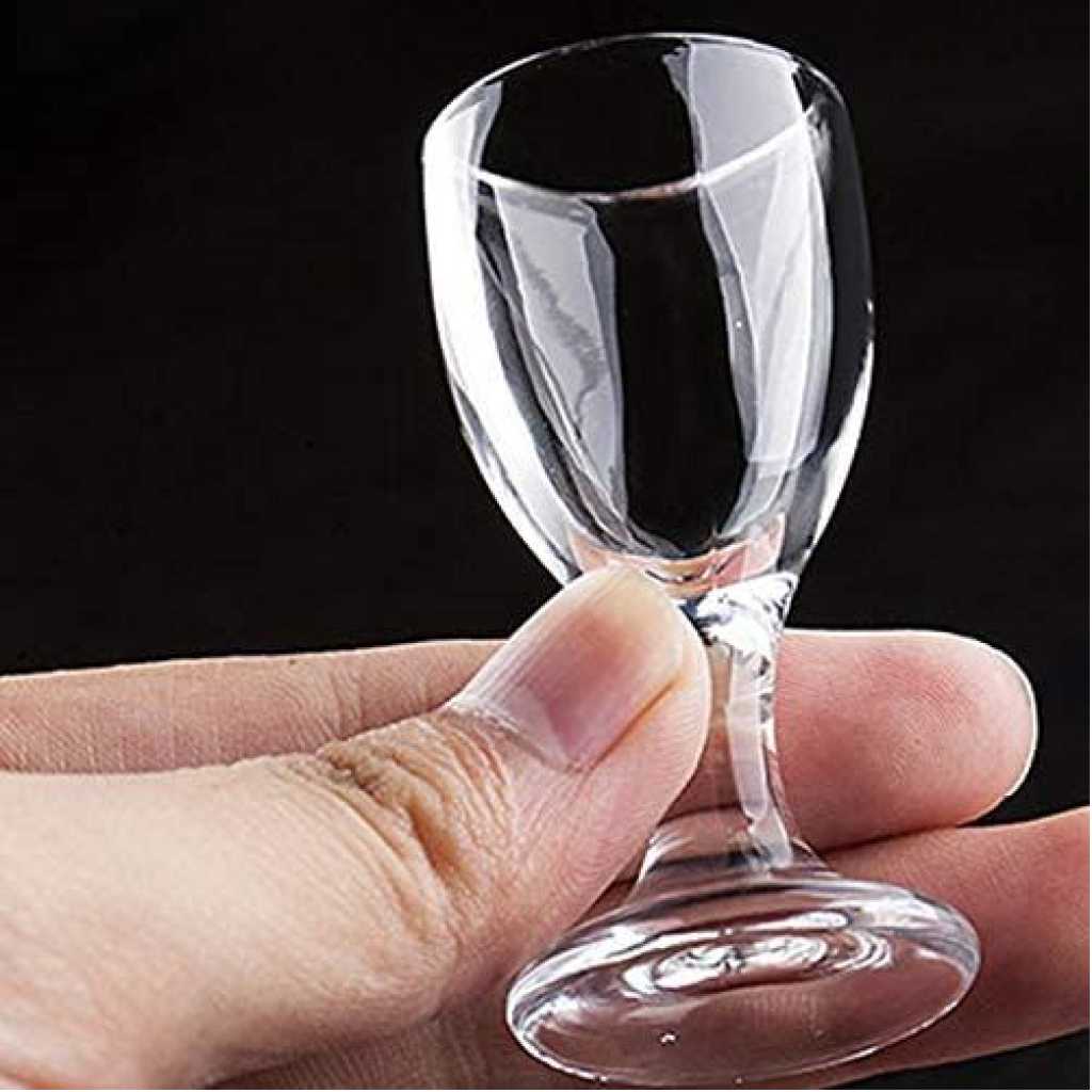 11ml 0.4oz Small Mini Shot Glasses Set of 6 (Only 11 ml)