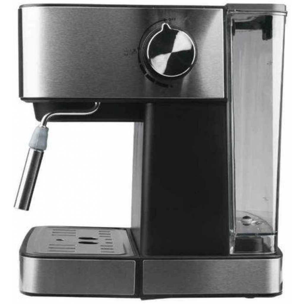 Dsp 1.6 Litre Electric Espresso Coffee Maker Machine- Silver