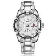 Naviforce New Luxury Brand Waterproof Professional Chain Designer Watch - Silver