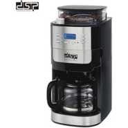 Dsp 2 In1 Automatic Electric Espresso Coffee Maker Machine - Black