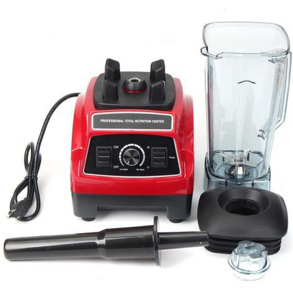 Commercial Blender Powerful for Heavy Duty 2L - Red,Black
