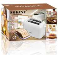 Sokany 2 Slice Electric Touch Screen Bread Toaster Oven - White