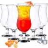 Cocktail Glasses 400ml Long Drink Tumbler Drinking Glasses Pack of 6 Cocktail Glasses