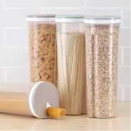 1 Pcs Kitchen Storage Containers,Pantry Durable Seal Pot - Cereal Storage Containers - for Dry Foods & Liquids