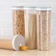 1 Pcs Kitchen Storage Containers,Pantry Durable Seal Pot - Cereal Storage Containers - for Dry Foods & Liquids