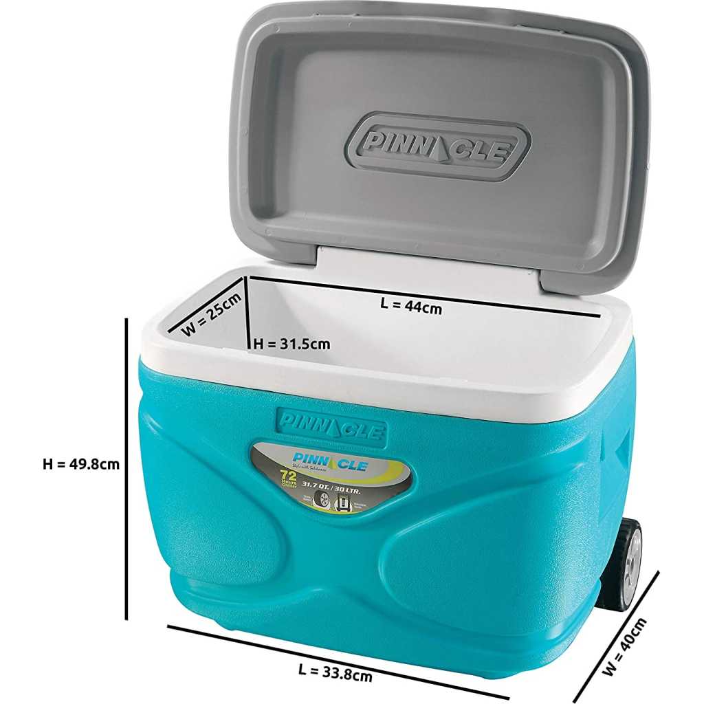 Pinnacle Prudence Ice Cooler Box (Keeps Cold Upto 72 Hours) (66L Blue)