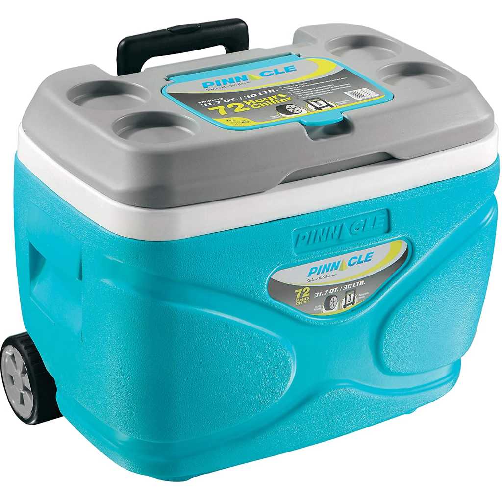 Pinnacle Prudence Ice Cooler Box (Keeps Cold Upto 72 Hours) (66L Blue)