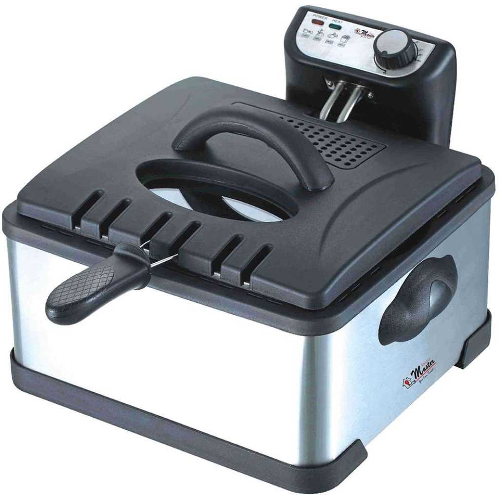 Electro Master EM-DF1054 Deep Fryer 4 Litres – Silver, Black