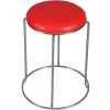 Stool With Cushion - Red Colour
