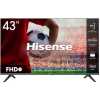 Hisense 43 Inch Digital TV Full HD With Inbuilt Free To Air Decoder 43A3G - Black