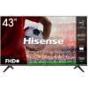 Hisense 43 Inch FHD LED Digital TV With Inbuilt Free To Air Decoder 43A3G - Black