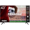 Hisense 43 Inch FHD LED Digital TV With Inbuilt Free To Air Decoder 43A3G - Black