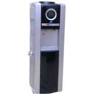 ADH Hot & Cold Water Dispenser With Storage Space - Silver Black