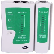 Network Lan Cable Tester Rj45 Rj-11 - White