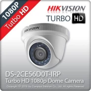 Hikvision DS-2CE5AD0T-IRP 2MP 1080P HD Night Vision Dome Camera (White)