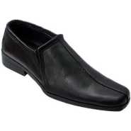 Men’s Faux leather Shoes-Black Men's Loafers & Slip-Ons TilyExpress 2