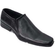 Men’s Faux leather Shoes-Black Men's Loafers & Slip-Ons TilyExpress 2