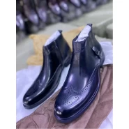 Men’s Clarks Gentle Shoe Boot-Black Men's Fashion TilyExpress