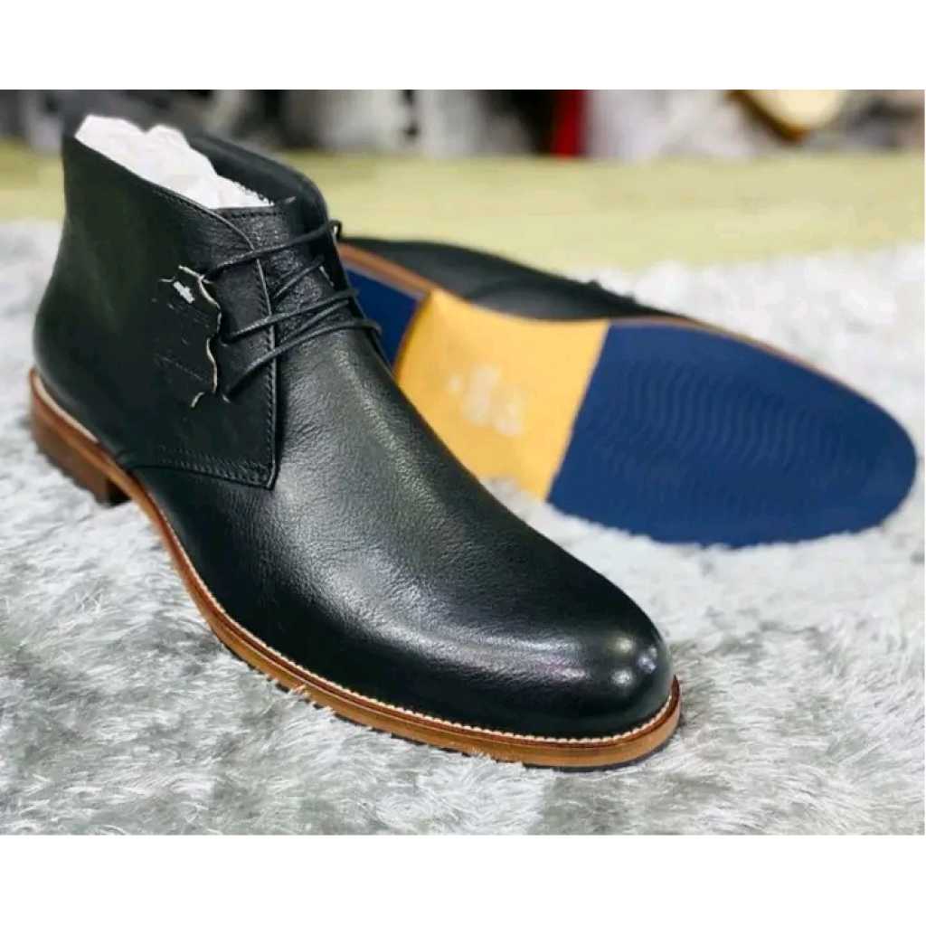 Men's Timberland Boots-Black