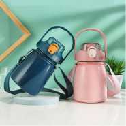 1000ml Stainless Steel Double Wall Vacuum Insulated Water Bottle Pot Belly Travel Thermos Flask For Hot & Cold Drinks Thermal Flask TilyExpress